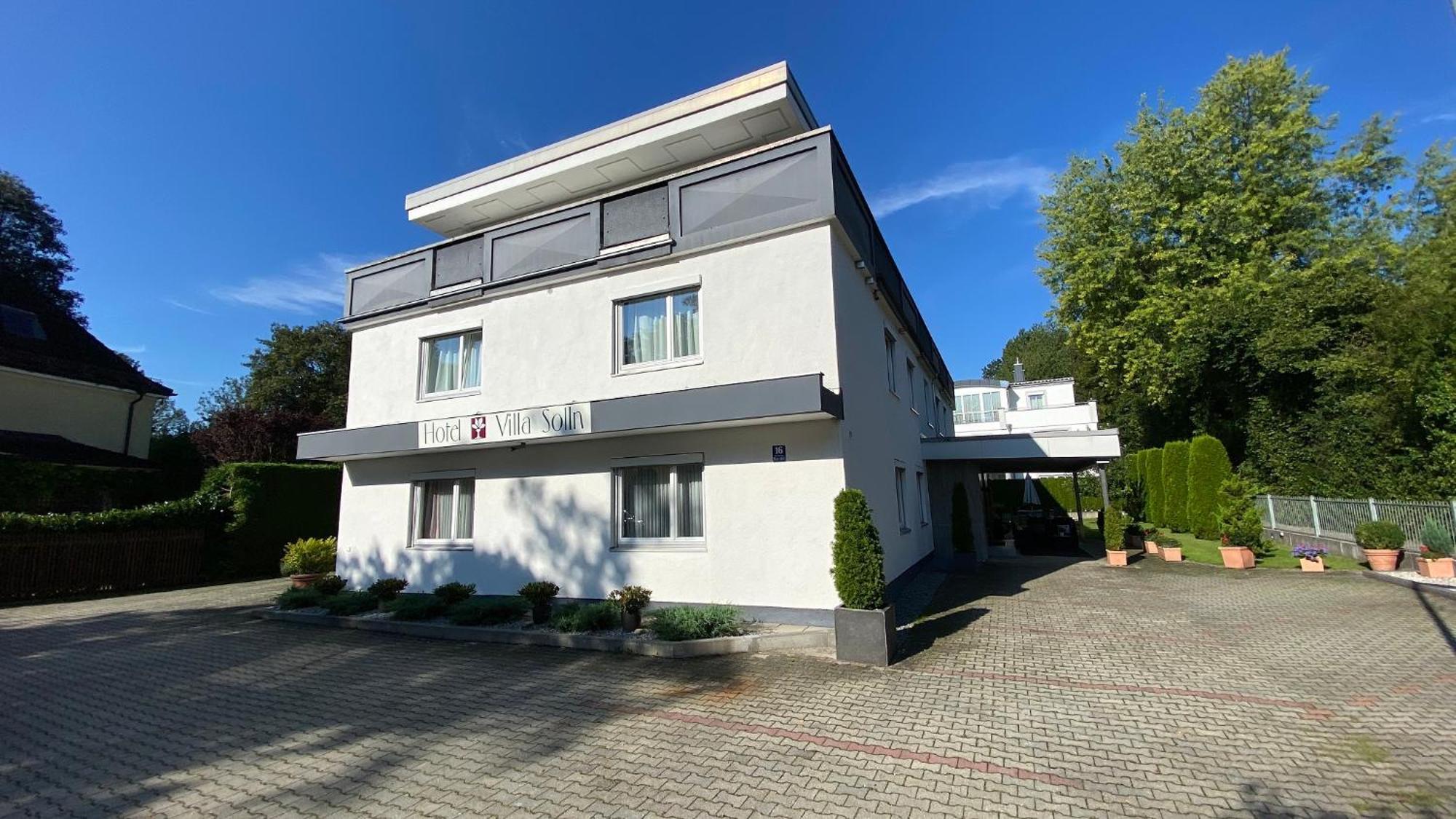 Hotel Villa Solln Munique Exterior foto